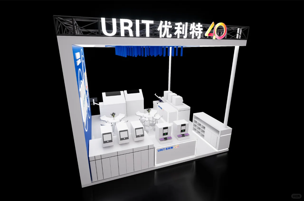 医疗展6x6小展位设计分享~