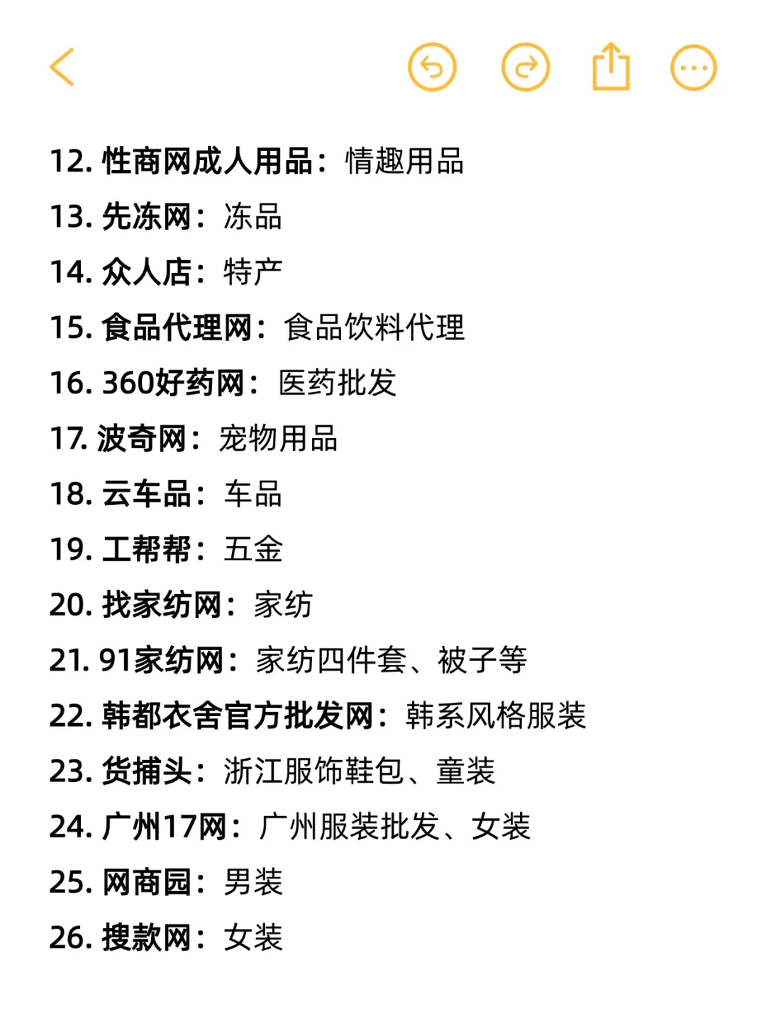 比1688还靠谱的80个货源网站，你知道几个？