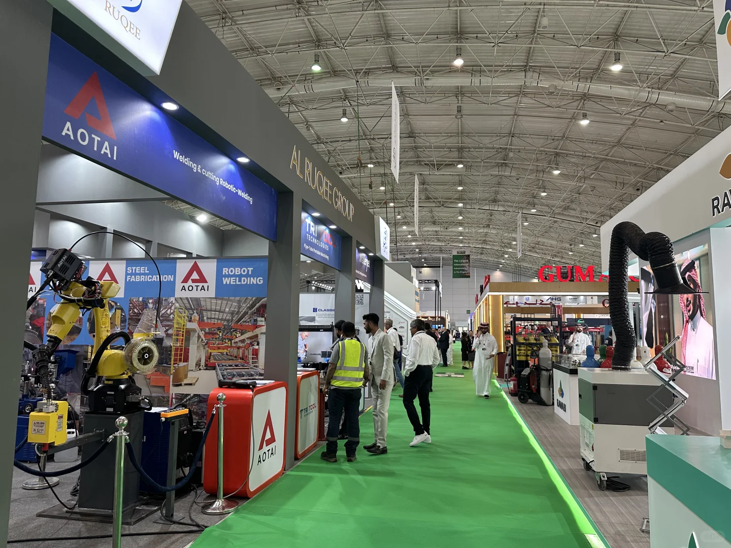 2025年10月 沙特金属加工展 首日盛况