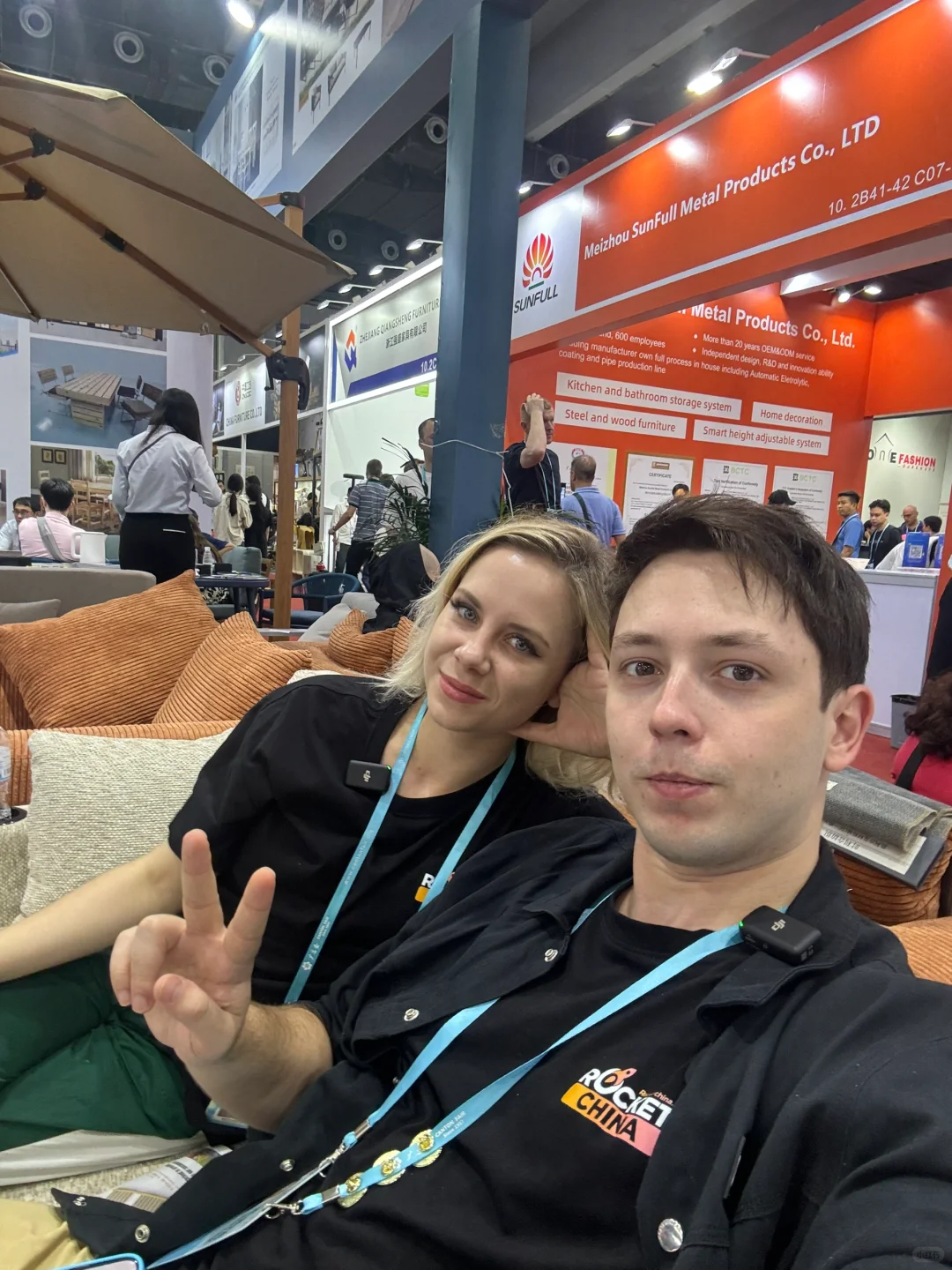 Chilling on Canton fair? 广交会