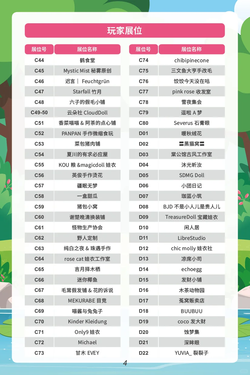 SHDP摊位图➕展商名单来新鲜出炉!