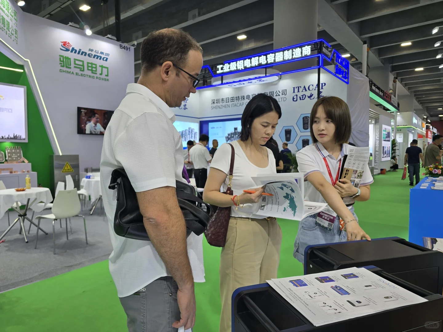 光伏外贸|新能源储能展期间的一些小瞬间