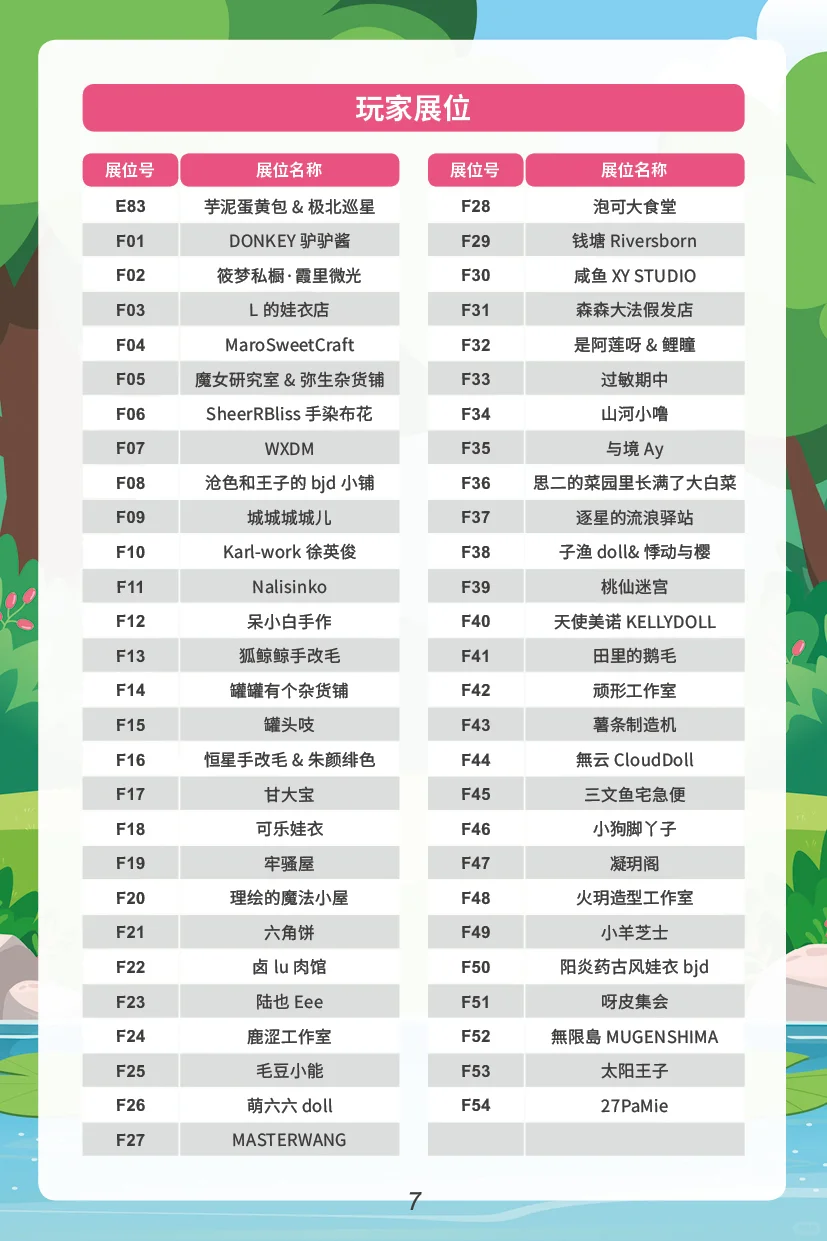 SHDP摊位图➕展商名单来新鲜出炉!