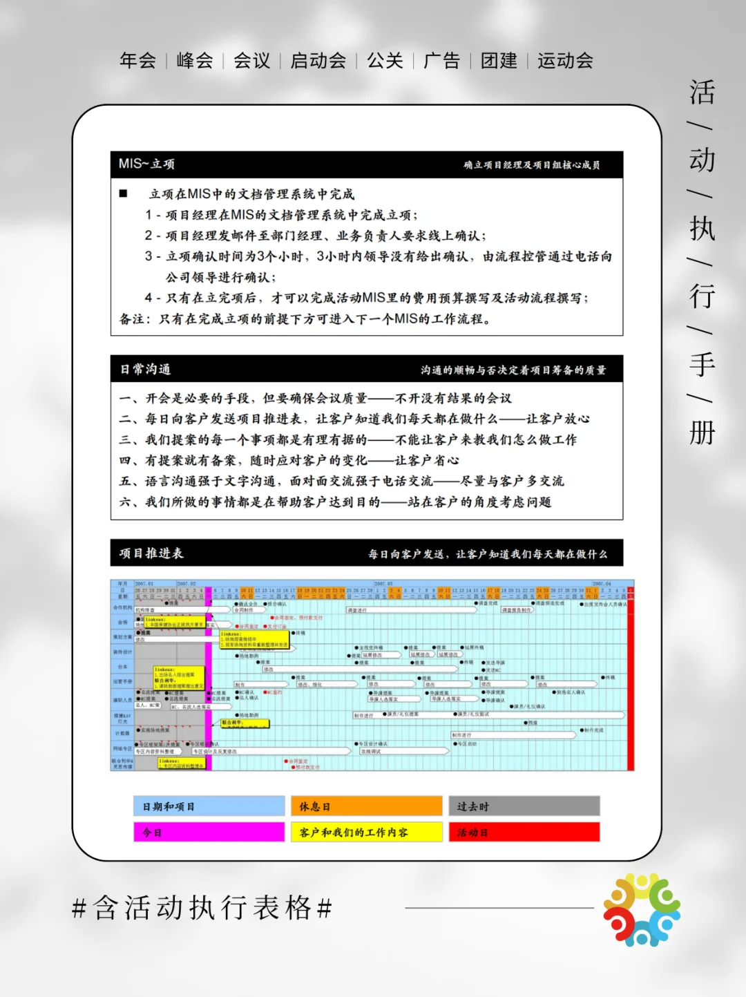 干货分享｜大型活动策划全流程SOP‼️拿走即用