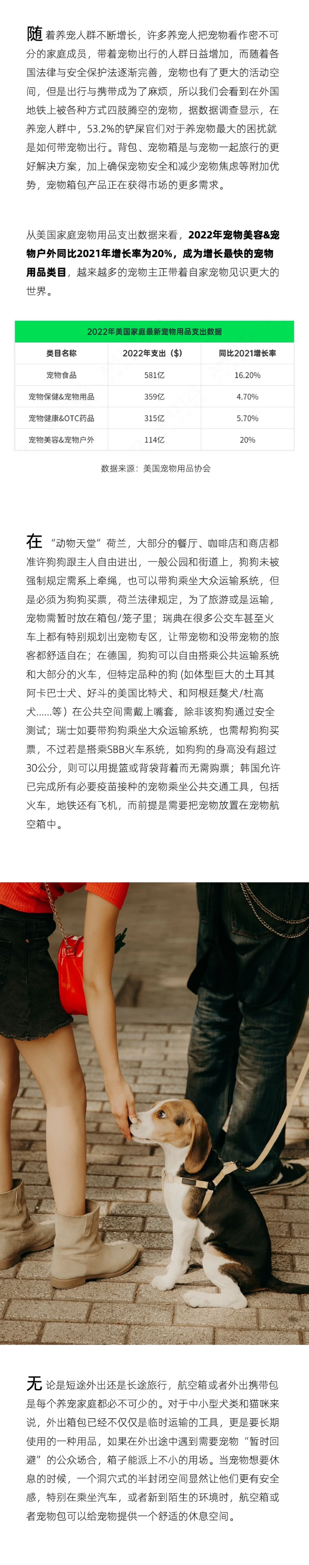 2023宠物箱包趋势洞察