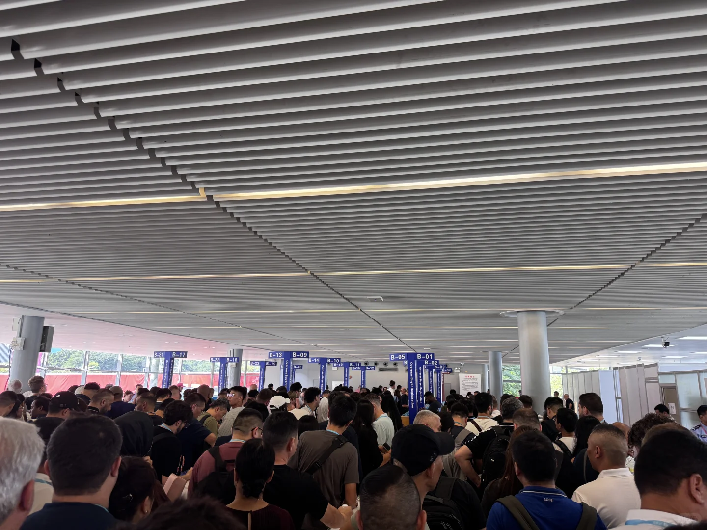 B区的广交会办证中心，简直疯了