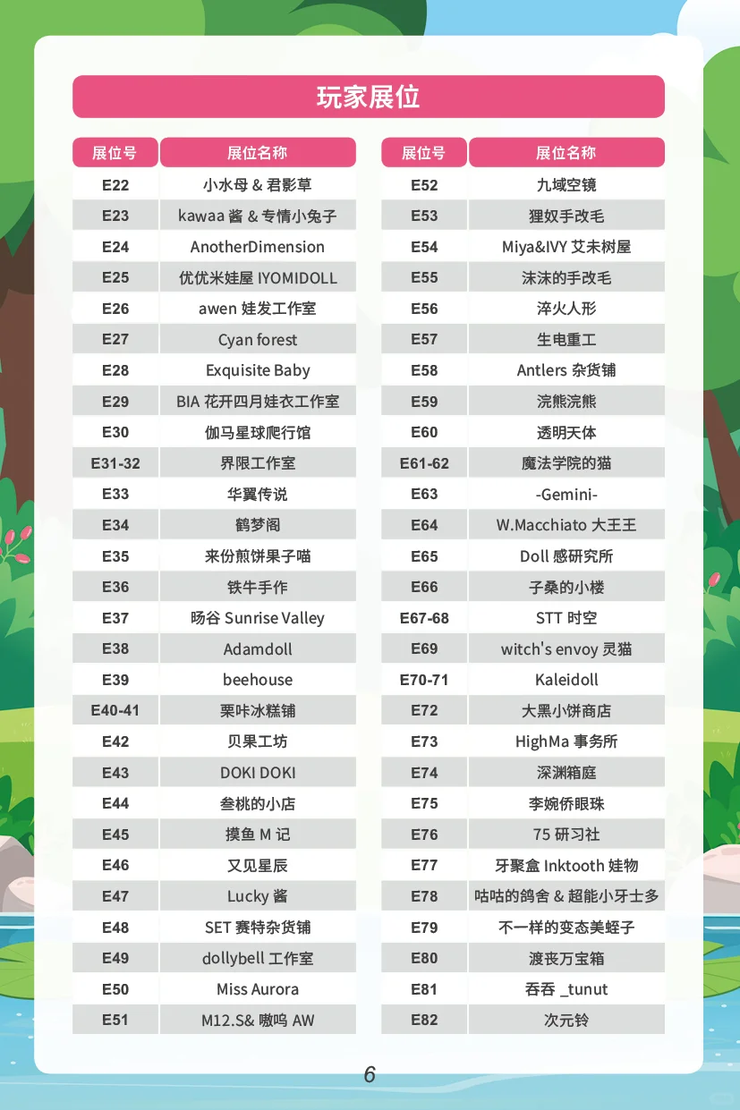 SHDP摊位图➕展商名单来新鲜出炉!