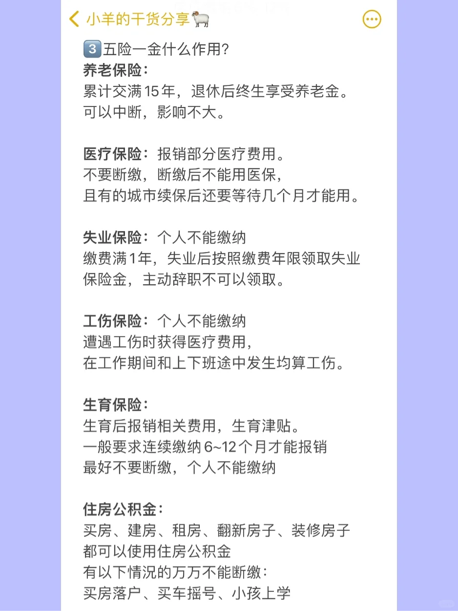 关于五险一金,步入职场就必须知道的事儿
