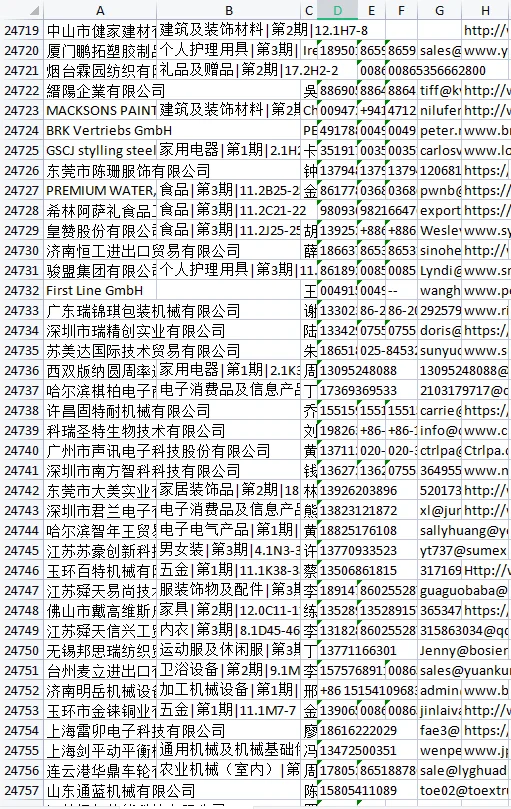 2025年第137届广交会参展商名录与档期安排