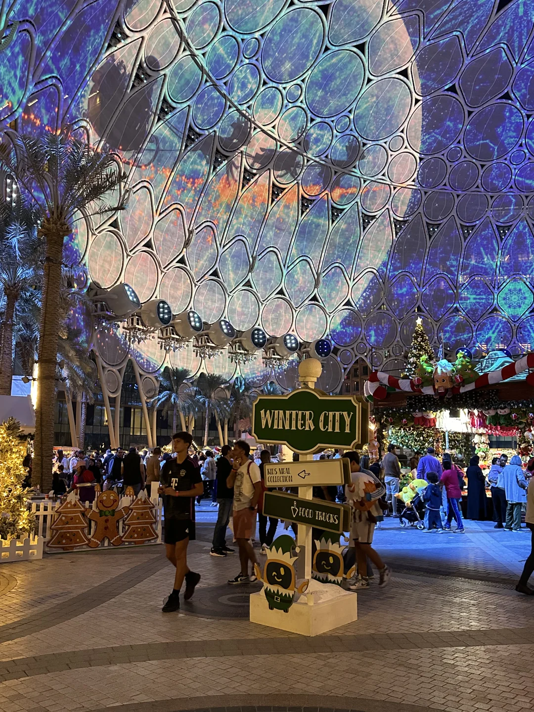 在迪拜Expo City❄️感受圣诞?