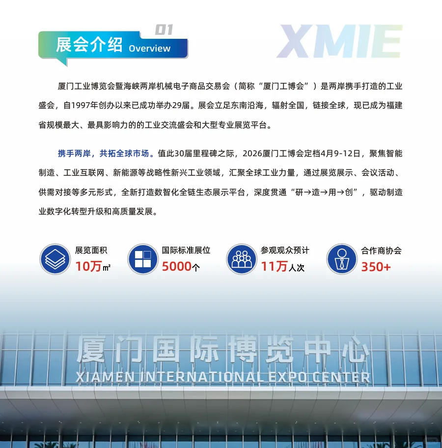 厦门工业博览会 | 工业人的年度盛会来袭!