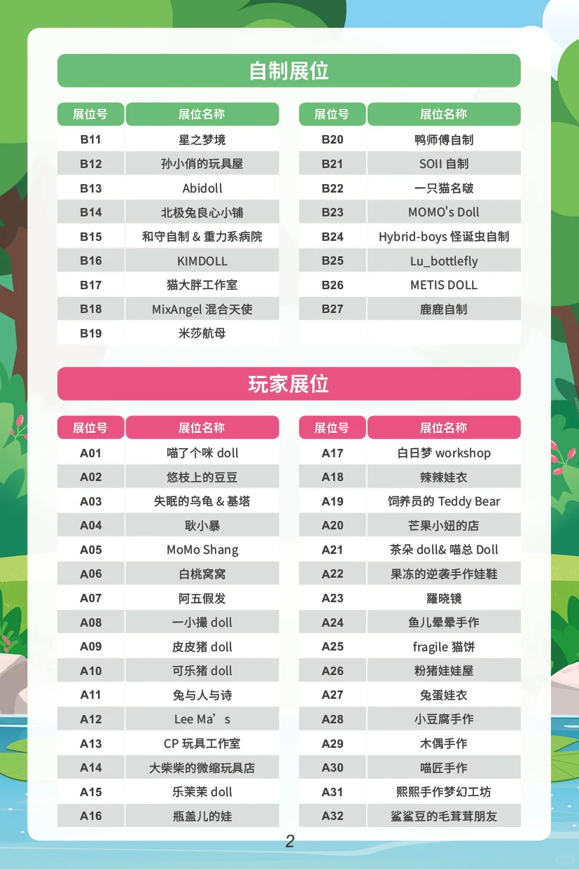SHDP摊位图➕展商名单来新鲜出炉!