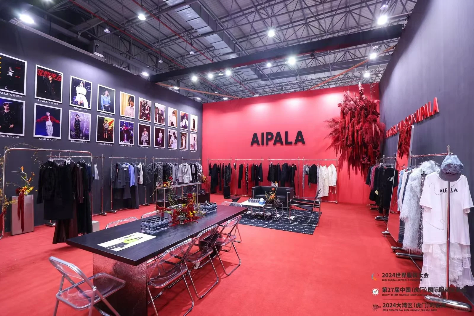 黑红色系showroom展会美陈｜店铺空间
