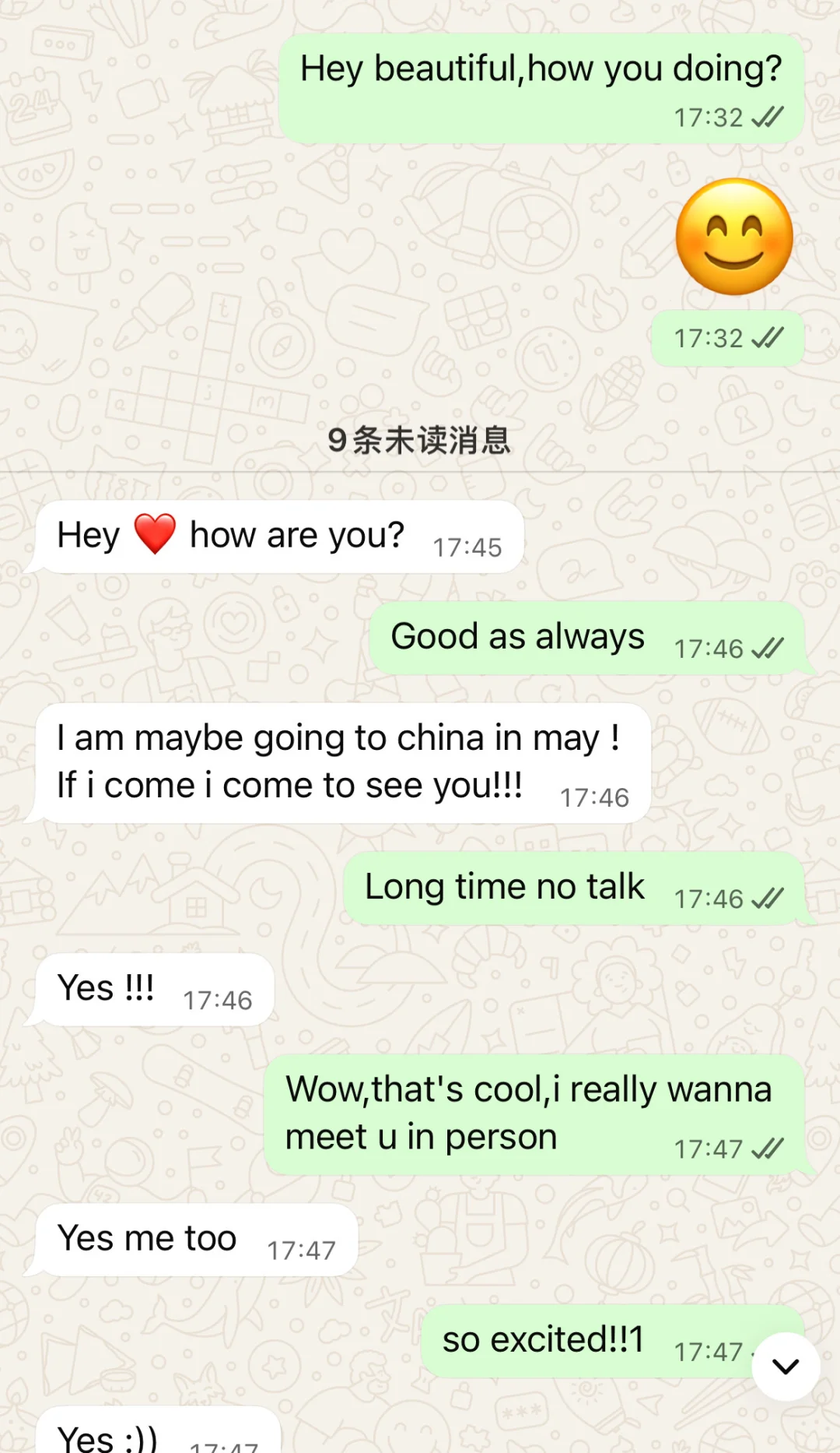 比利时客户预告奔现