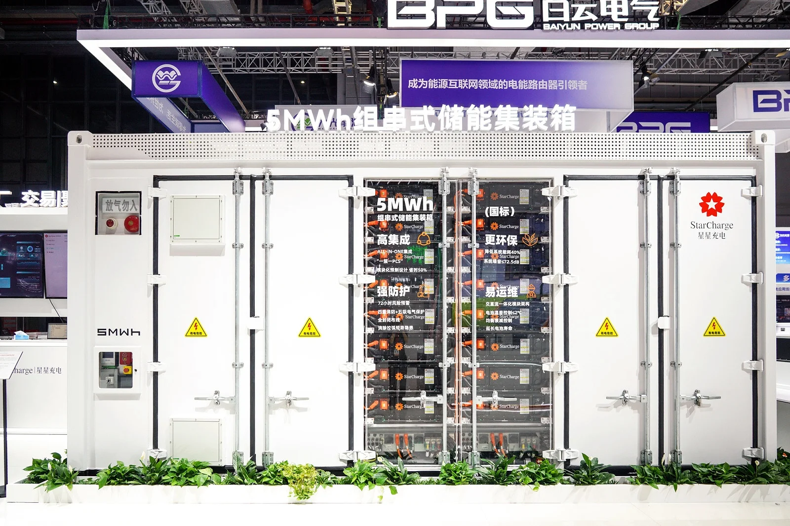⚡源网荷储，星星充电亮相SNEC现场！?