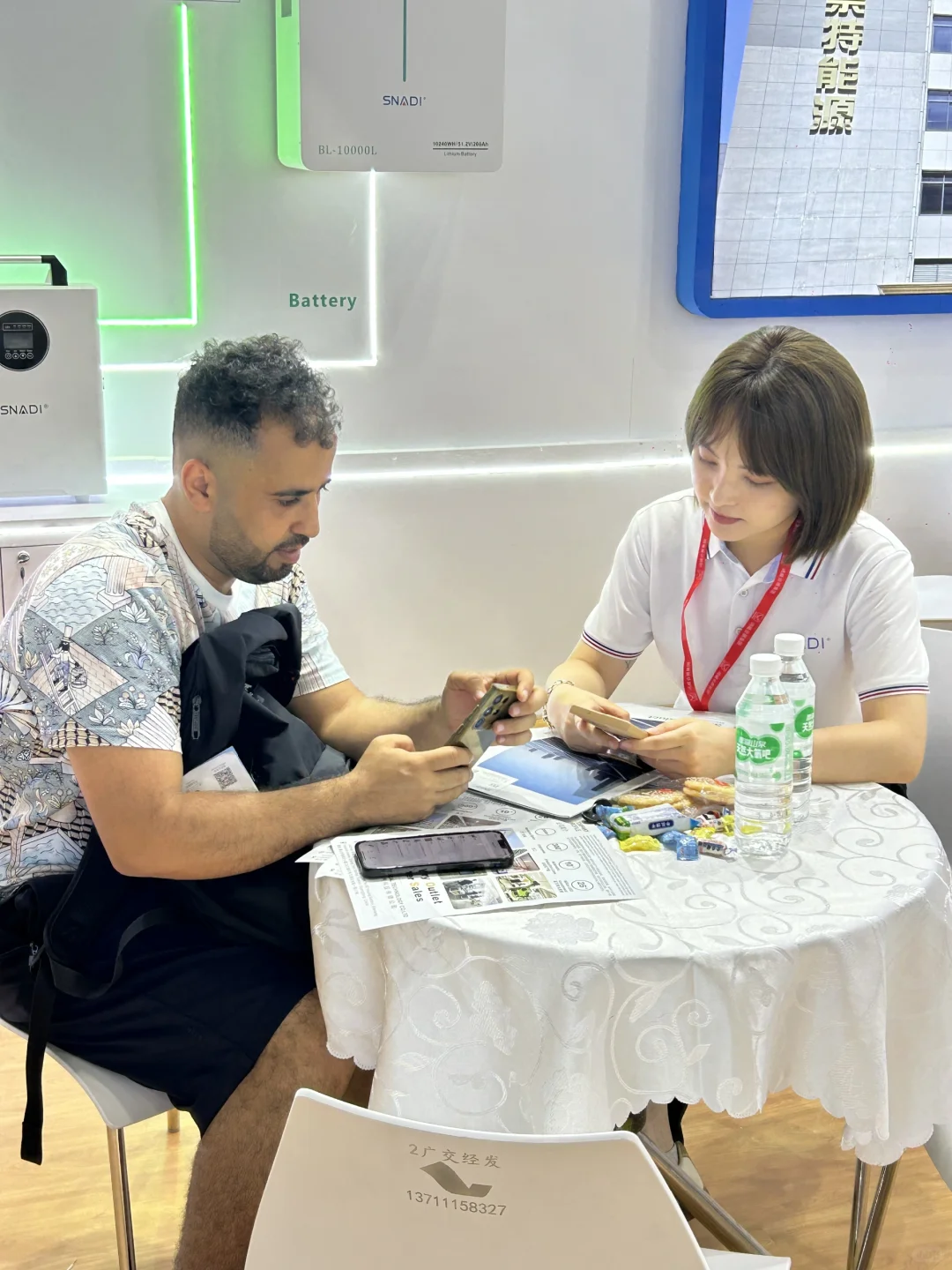 光伏外贸|新能源储能展期间的一些小瞬间