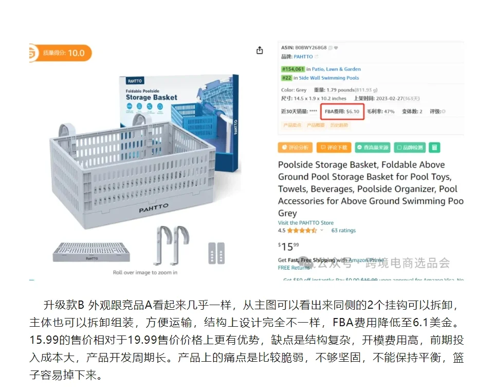 亚马逊选品之夏季产品篇（泳池周边产品）