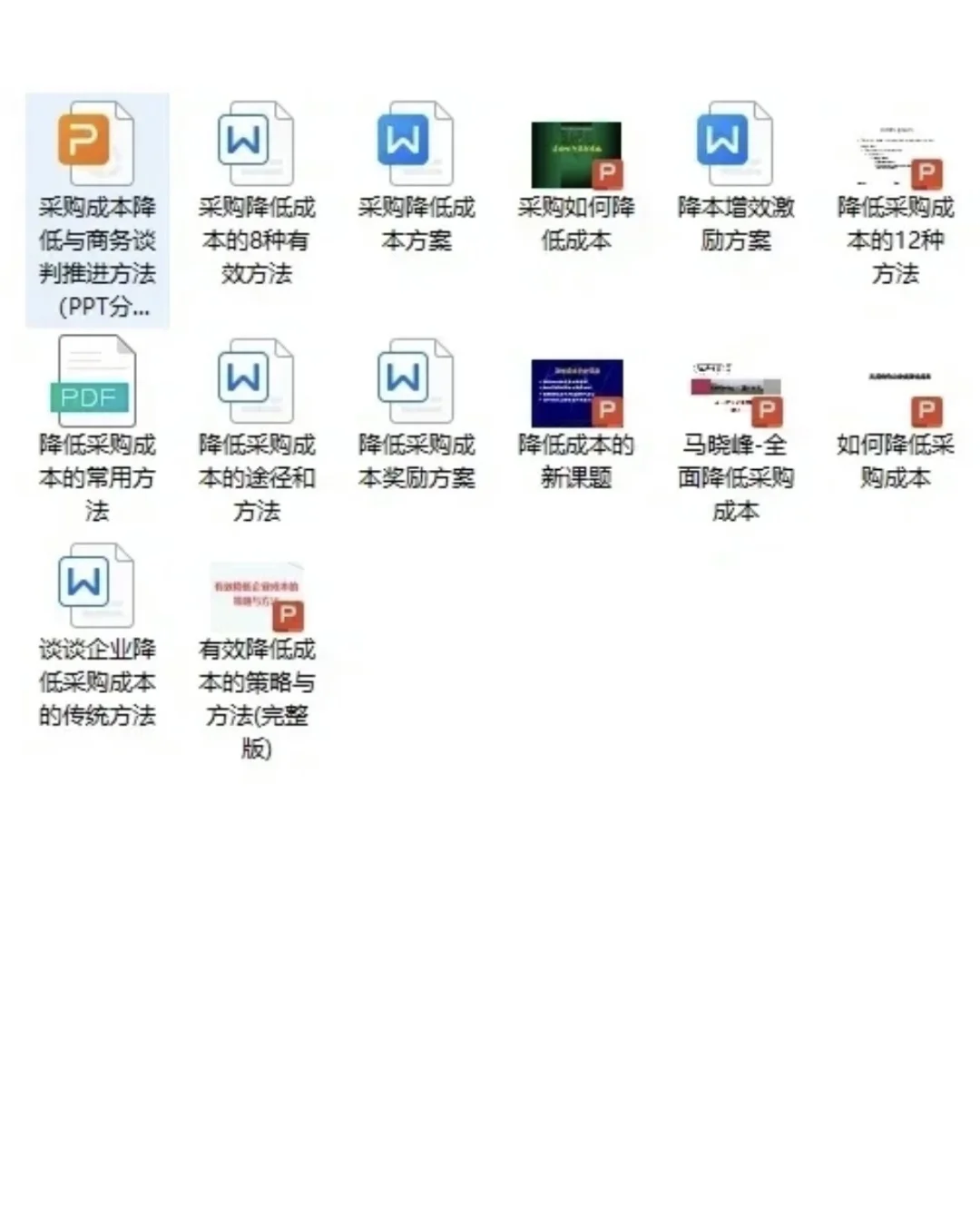 感觉以前的采购表格都白做了!