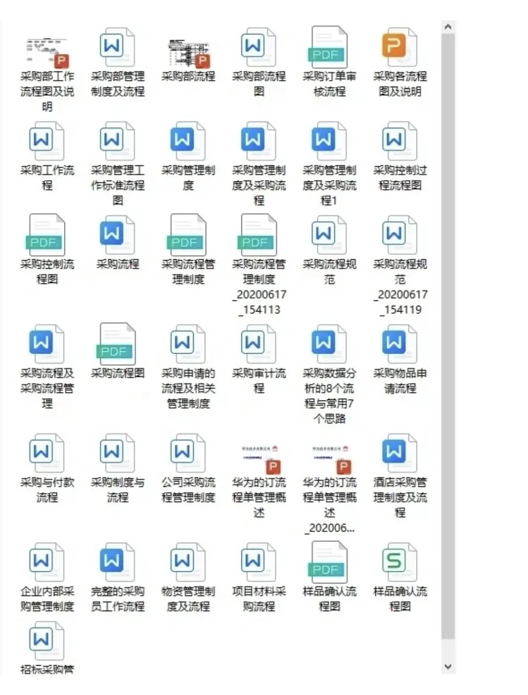 感觉以前的采购表格都白做了!