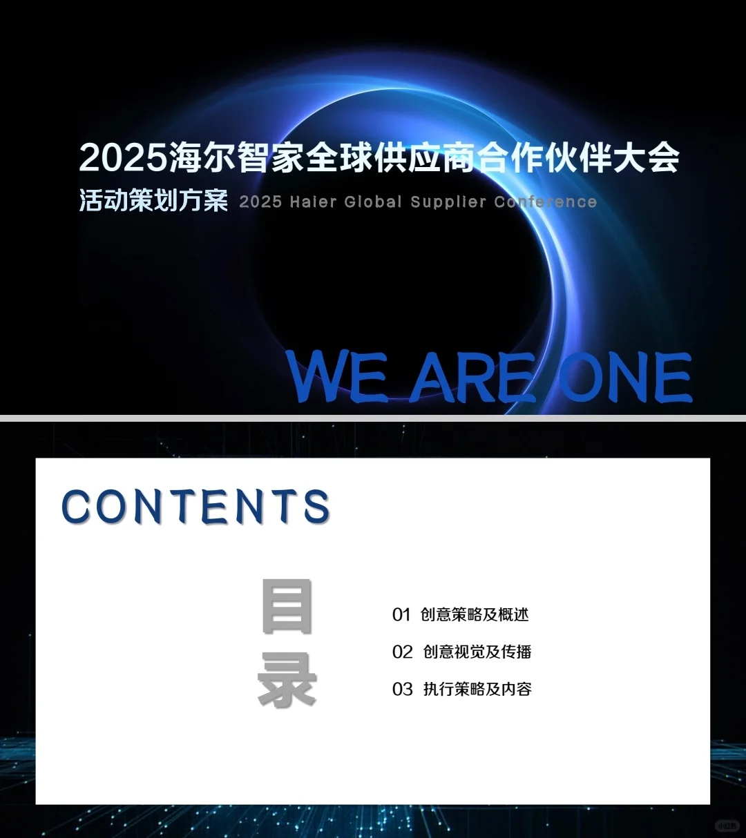 2025海尔智家全球供应商合作大会活动方案