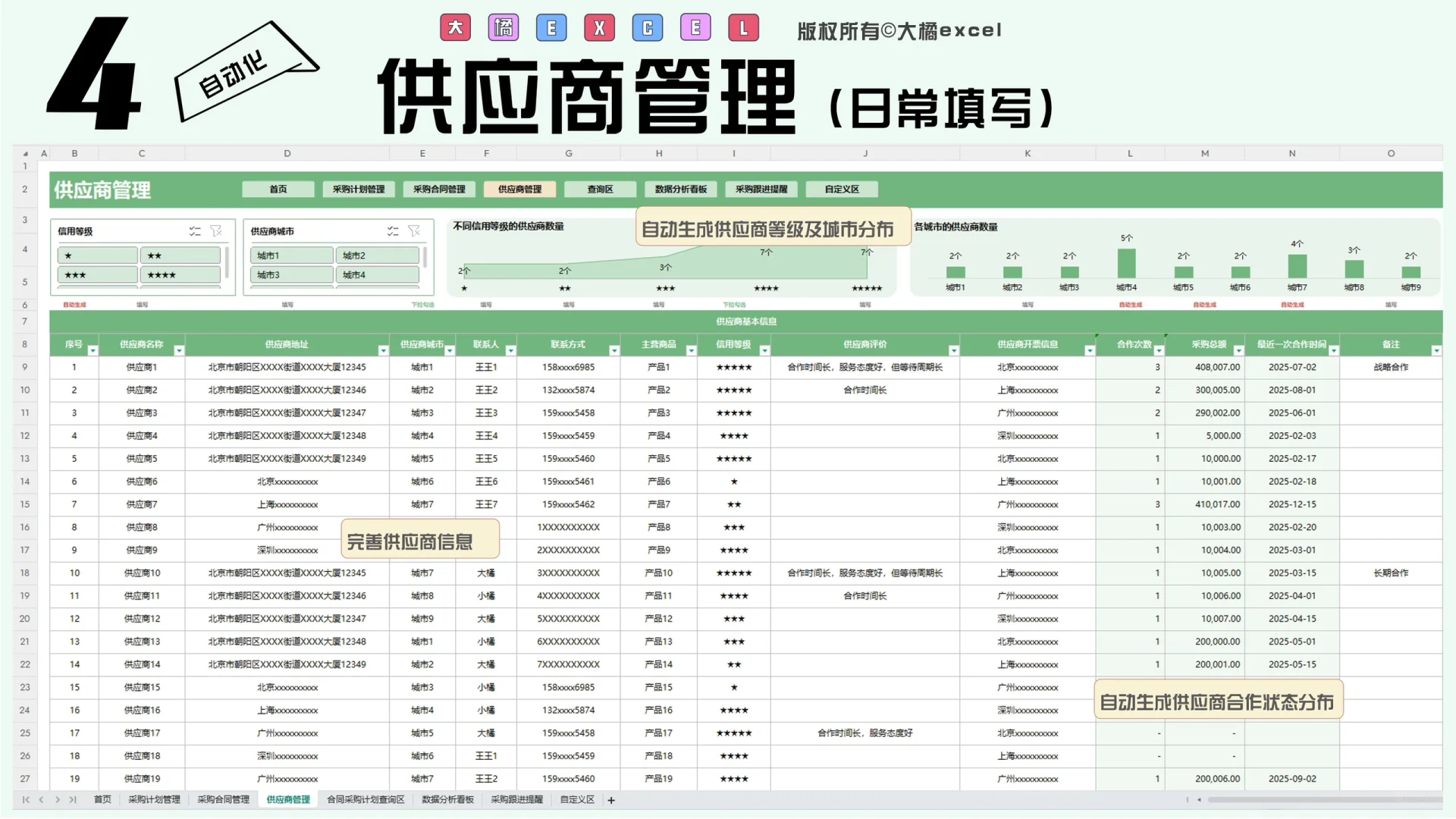 超好用!采购管理系统-旗舰版