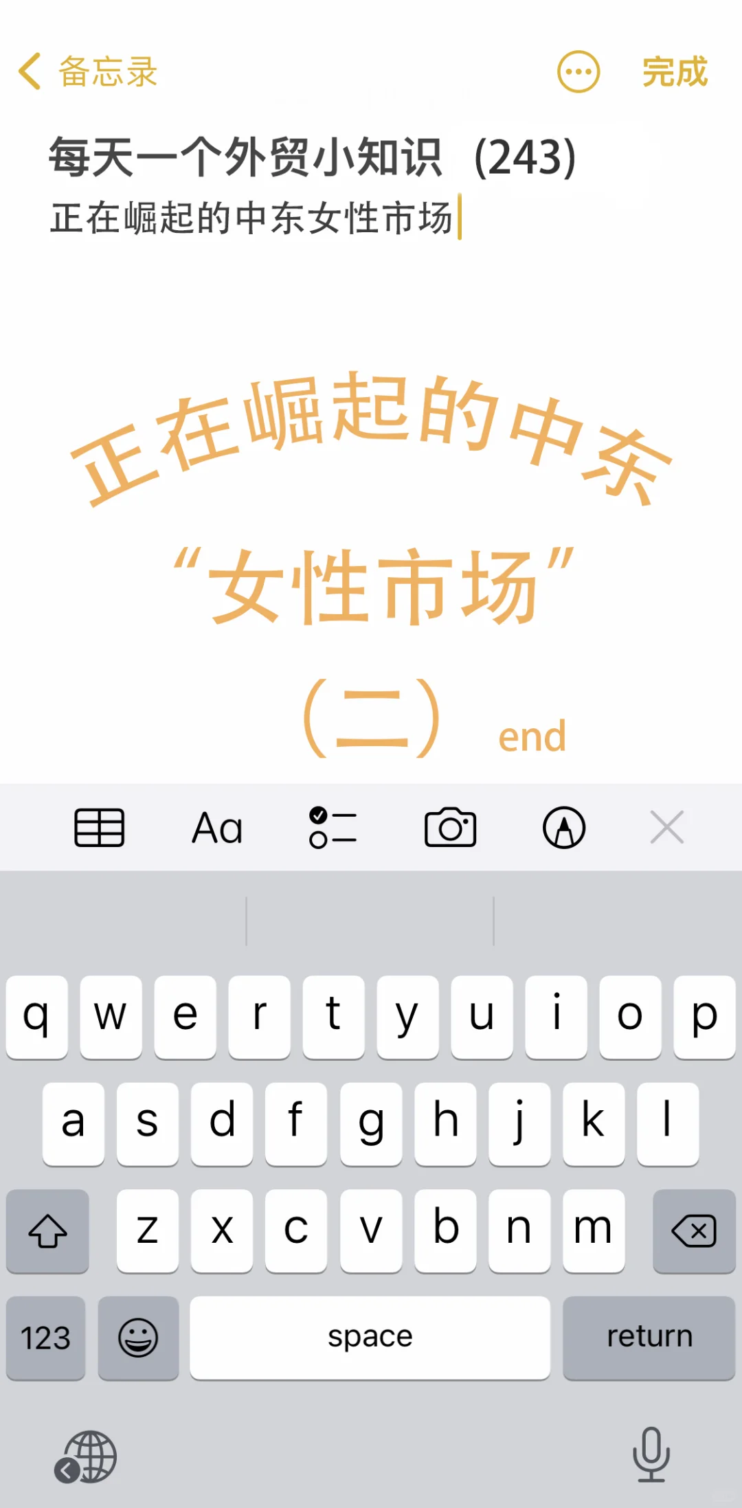 正在崛起的中东“女性市场”(二) end