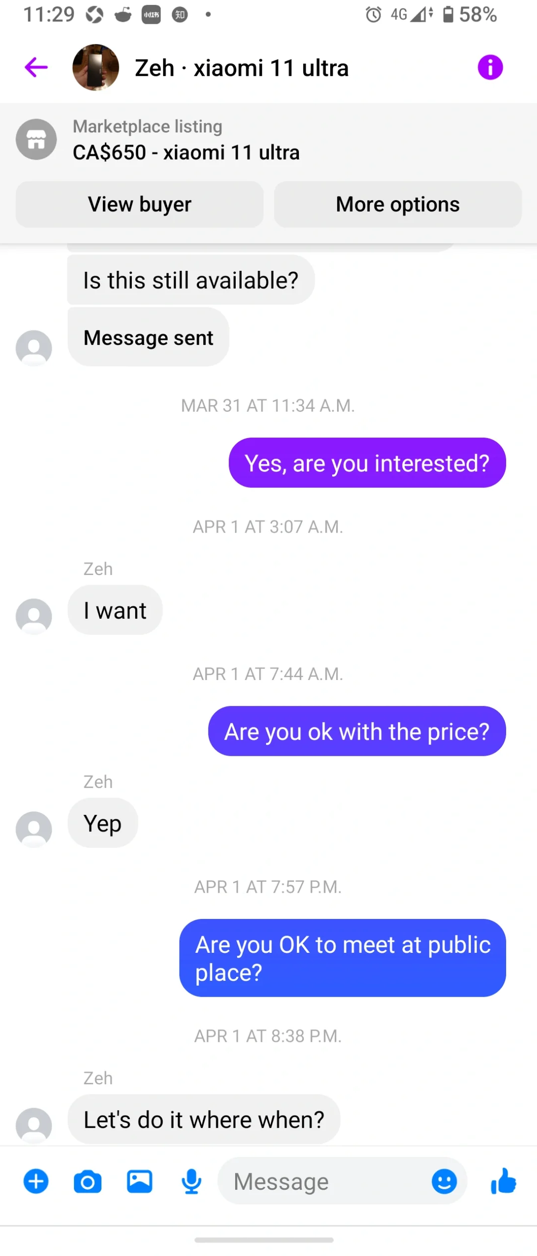 ??在二手交易网站卖二手手机注意了