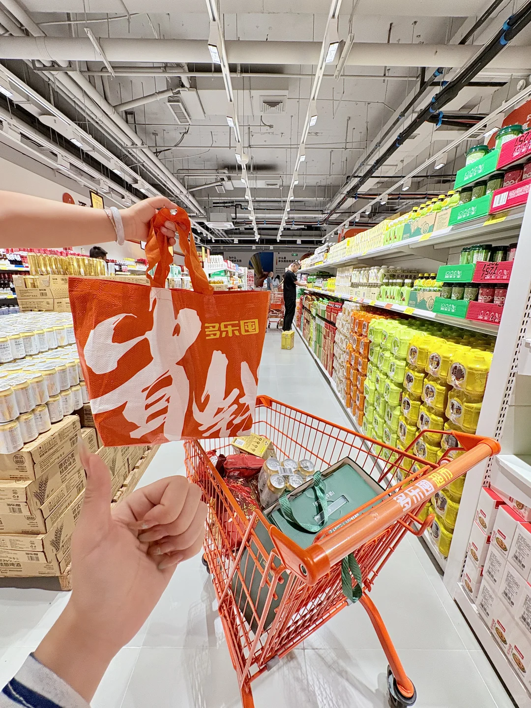 郑州新开的！！！2000平仓储超市！！好好逛??