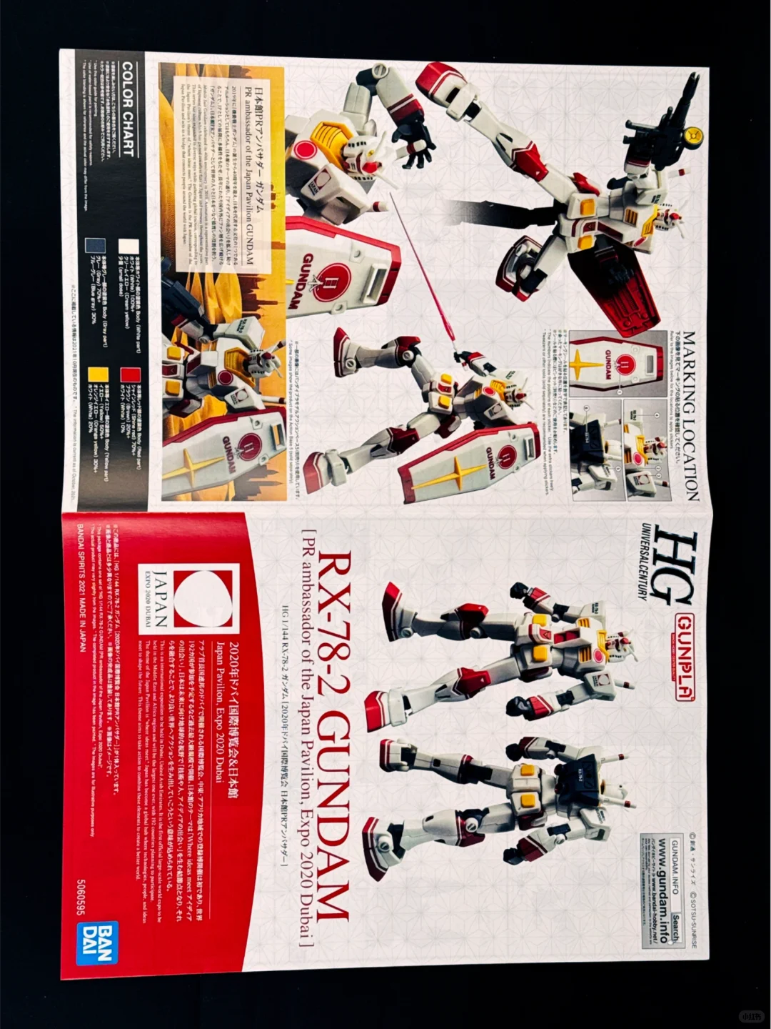 HGUC RX-78-2 迪拜世博会限定