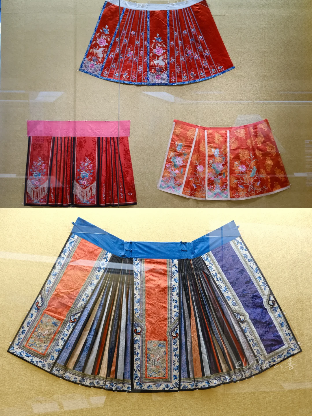 清华艺博的“马面裙”展