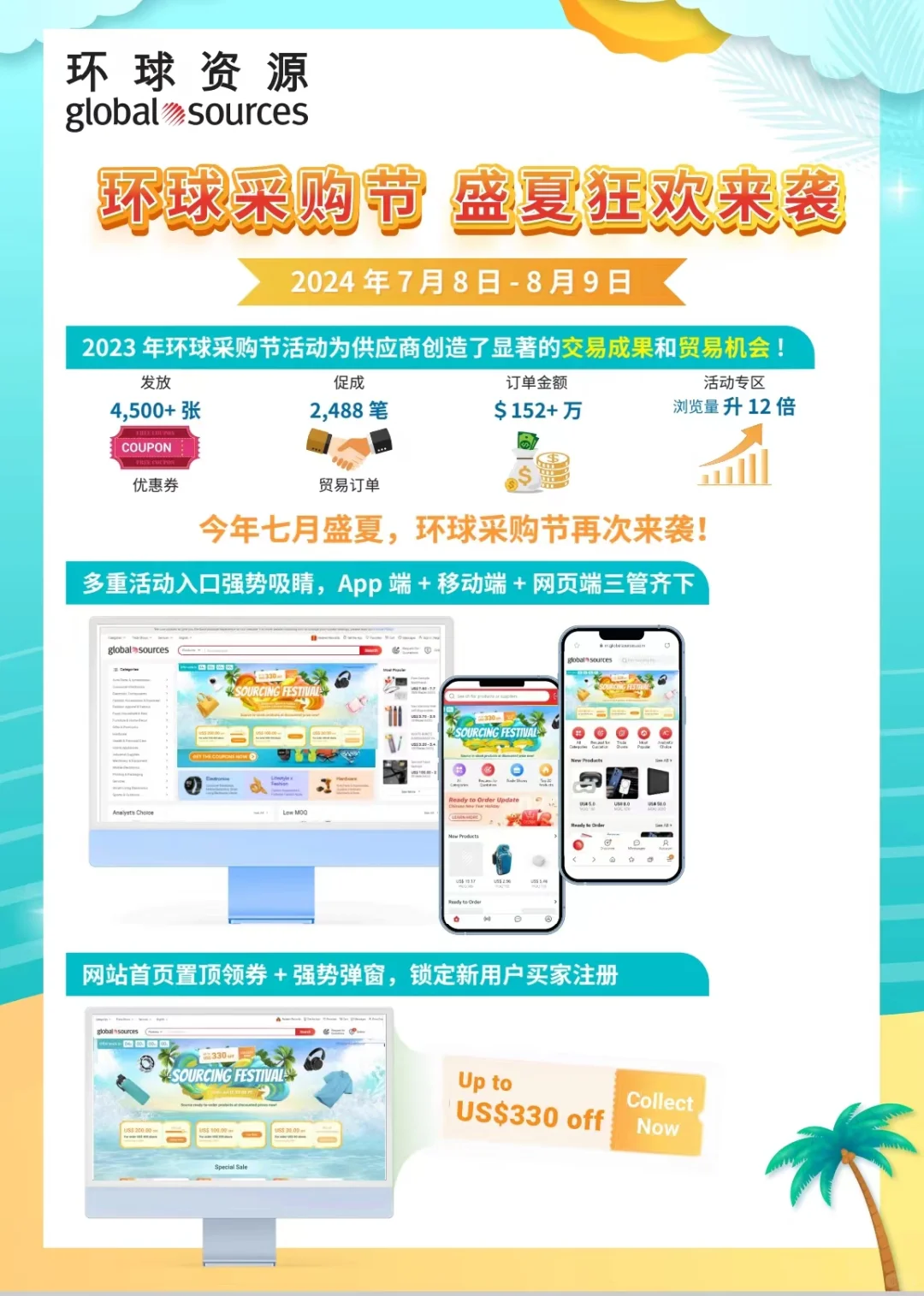环球采购节居然可以无门槛参加?