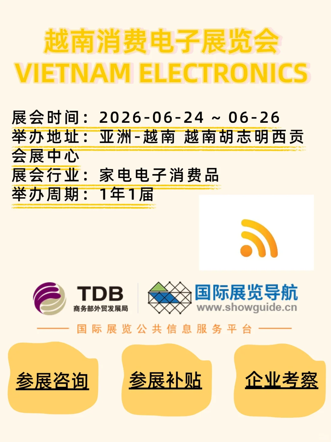 2026 越南消费电子展览会