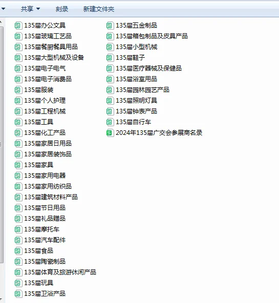 免费领取广交会采购商+参展商名录~