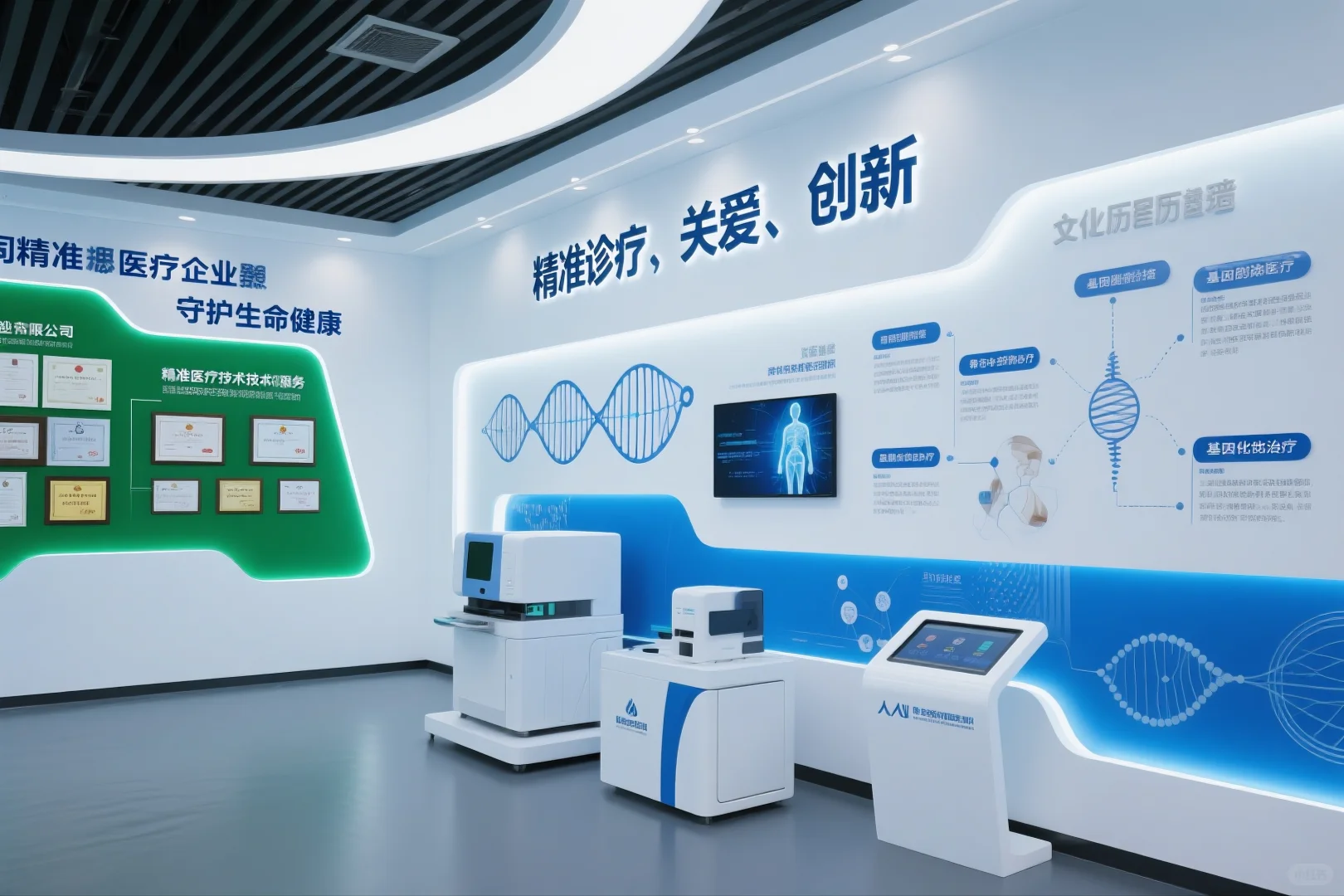 053|AI-100套展厅案例|精准医疗行业