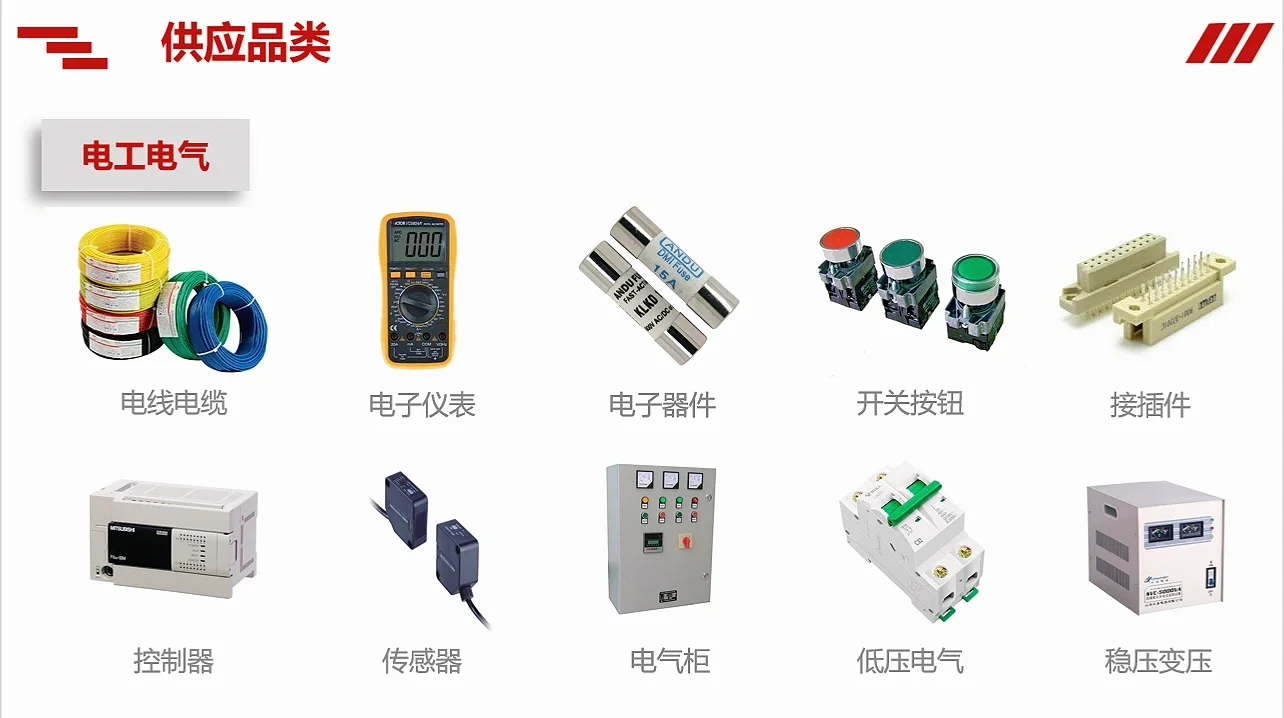 MRO一站式集采，工业品，非生产性物资～私信