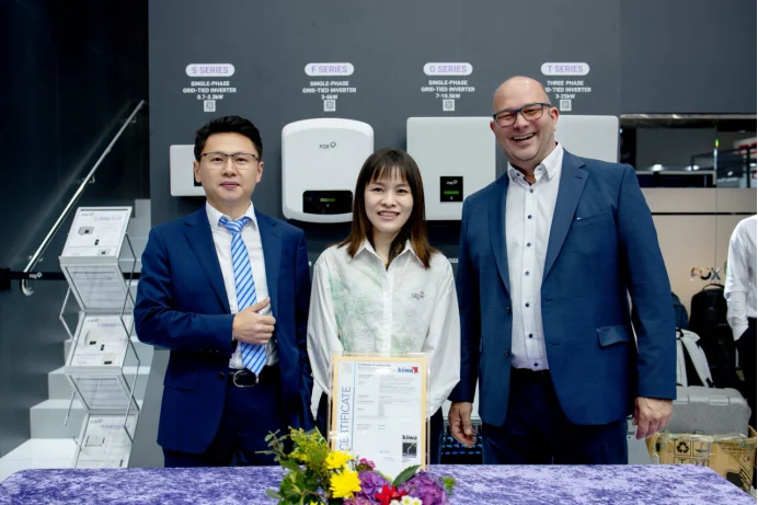 回顾2025 Intersolar Europe期间颁证瞬间