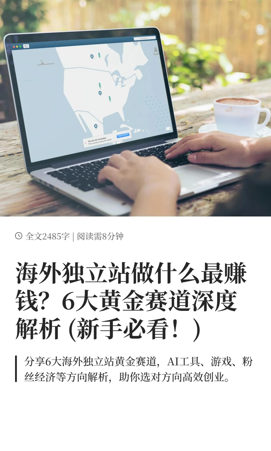 海外独立站做什么最赚钱？6大黄金赛道解析
