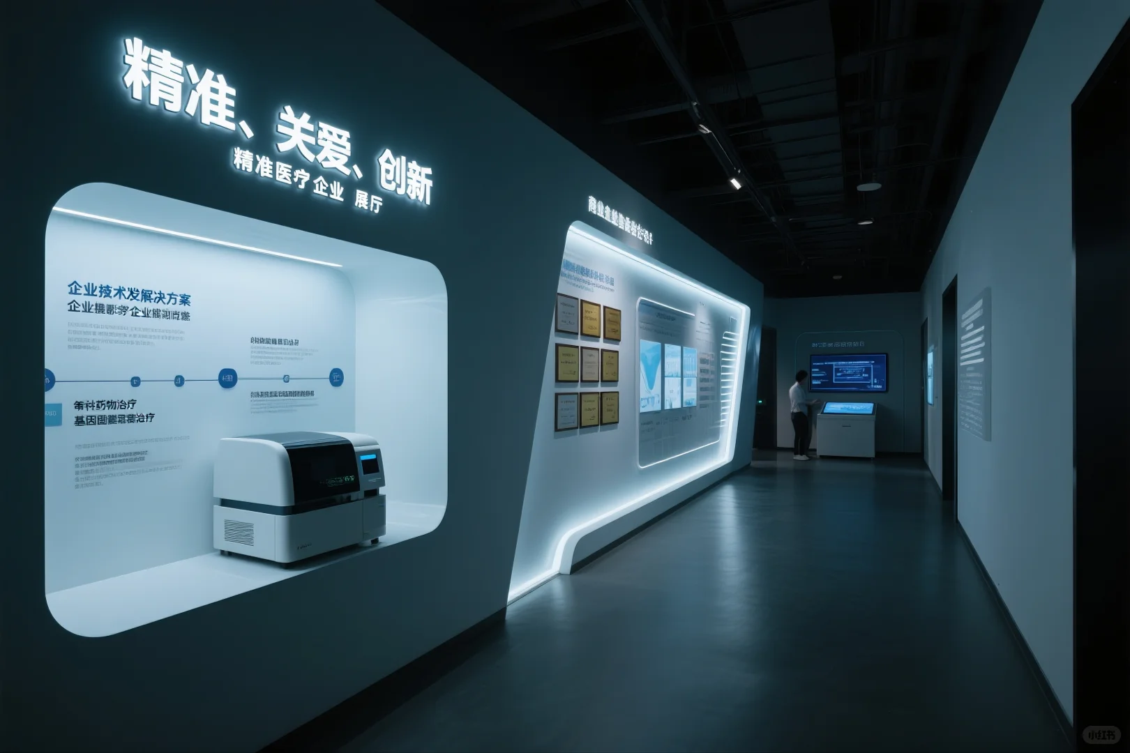 053|AI-100套展厅案例|精准医疗行业