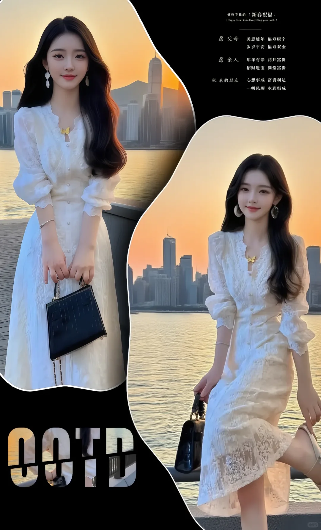 谁懂啊！秋季穿这条蕾丝裙，美成电影女主！
