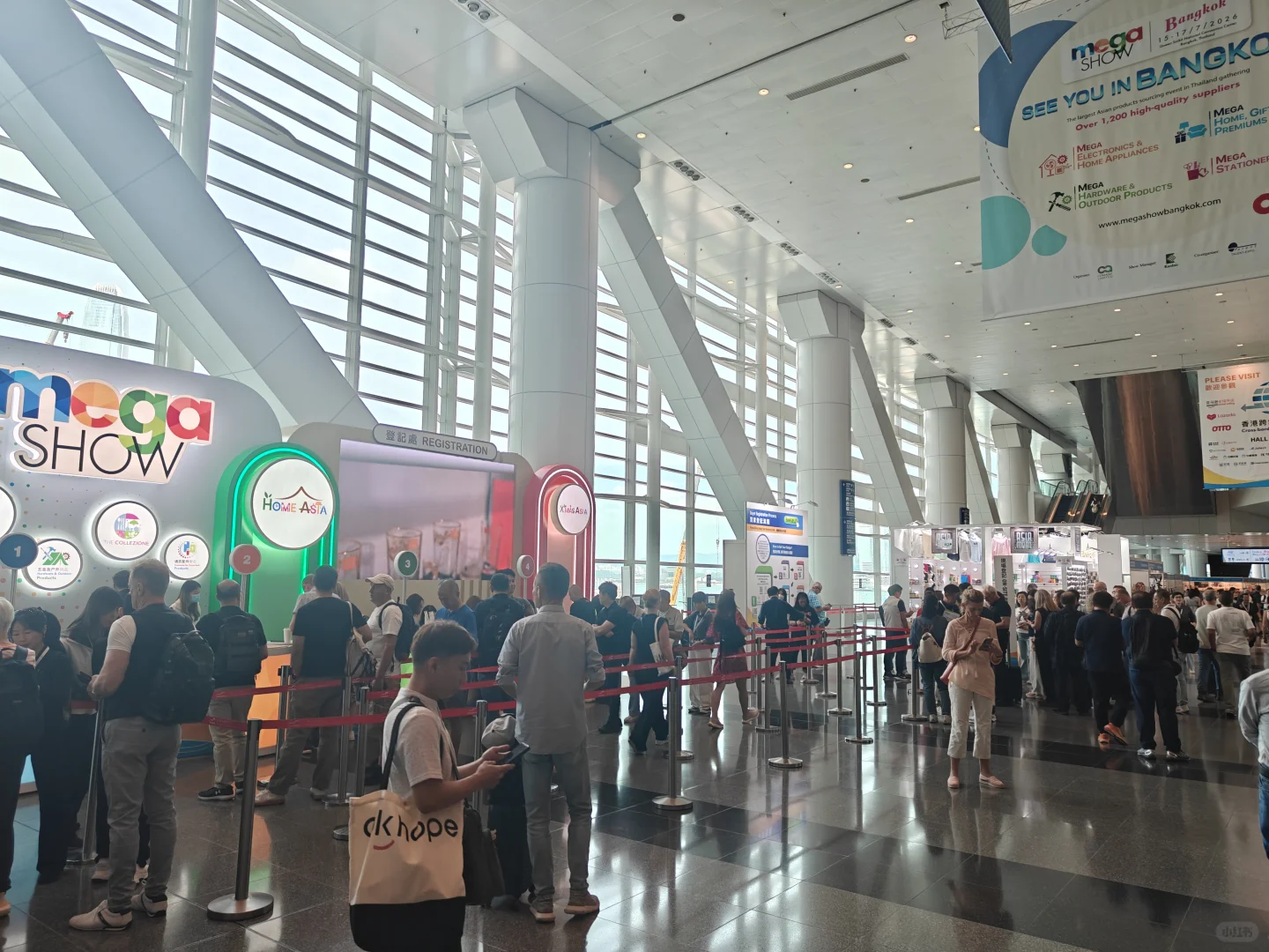 香港展会第一天