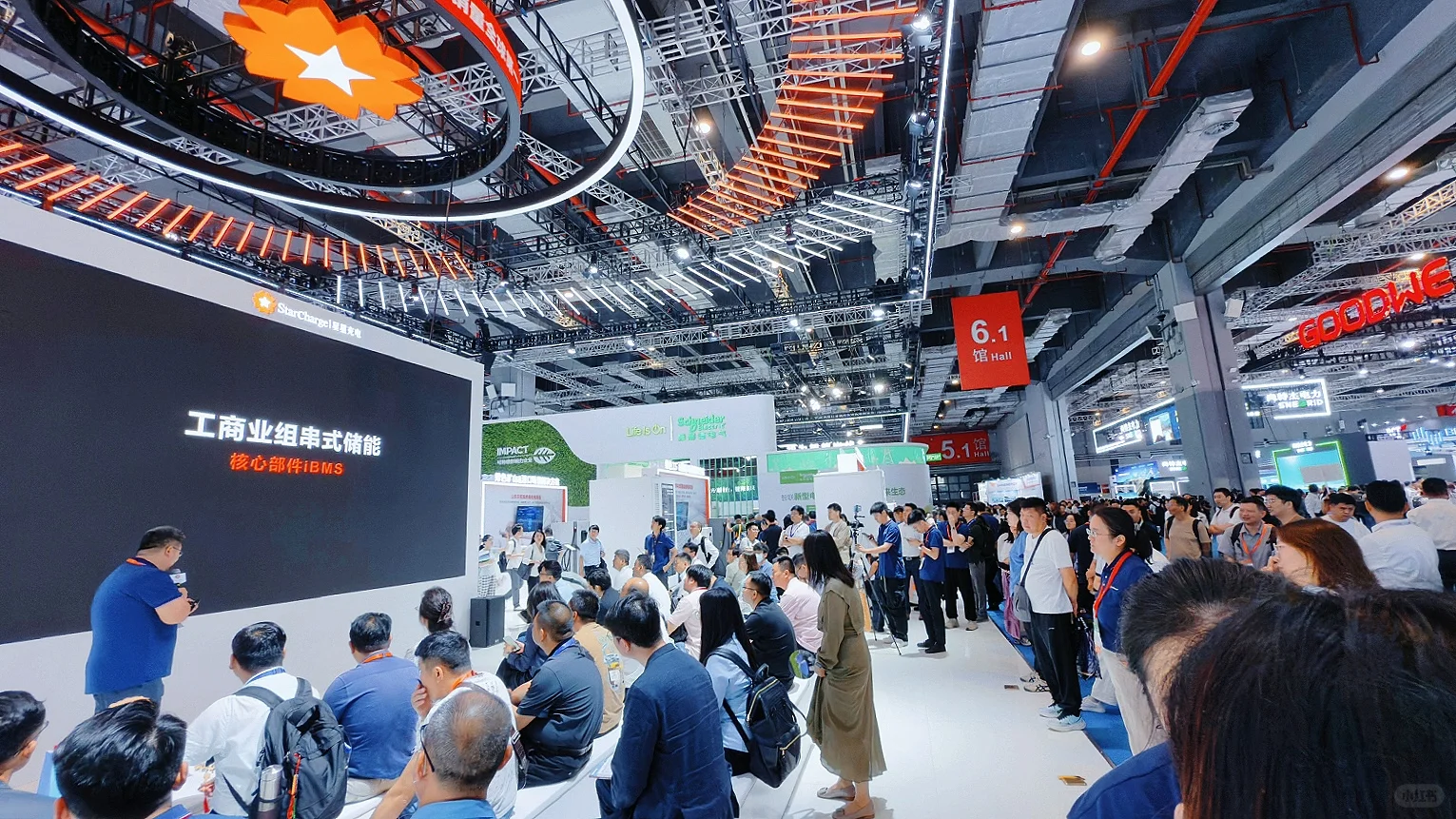 ⚡源网荷储，星星充电亮相SNEC现场！?