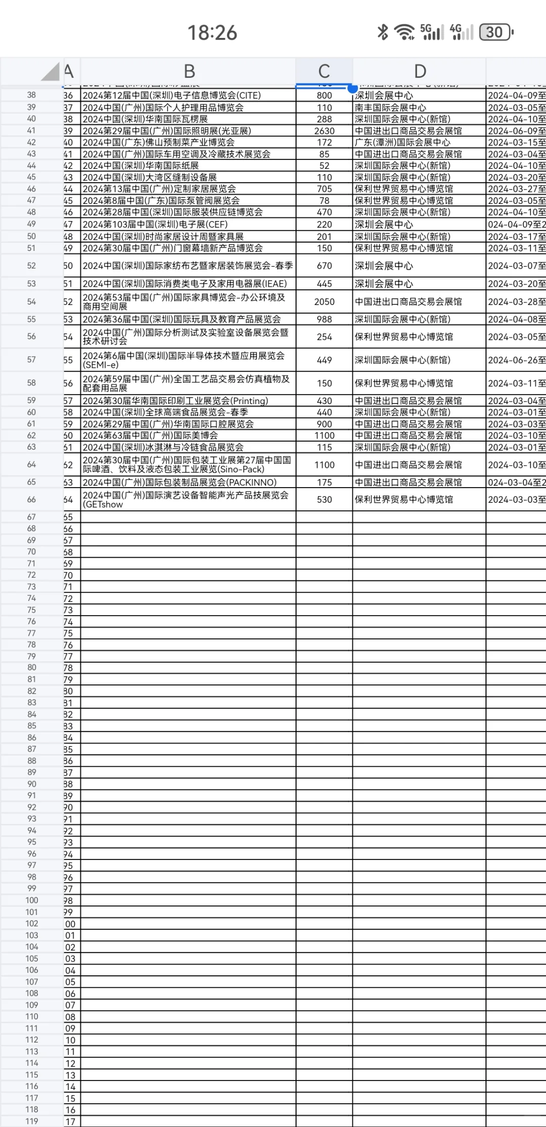 2024最新广东展览会 展商名录