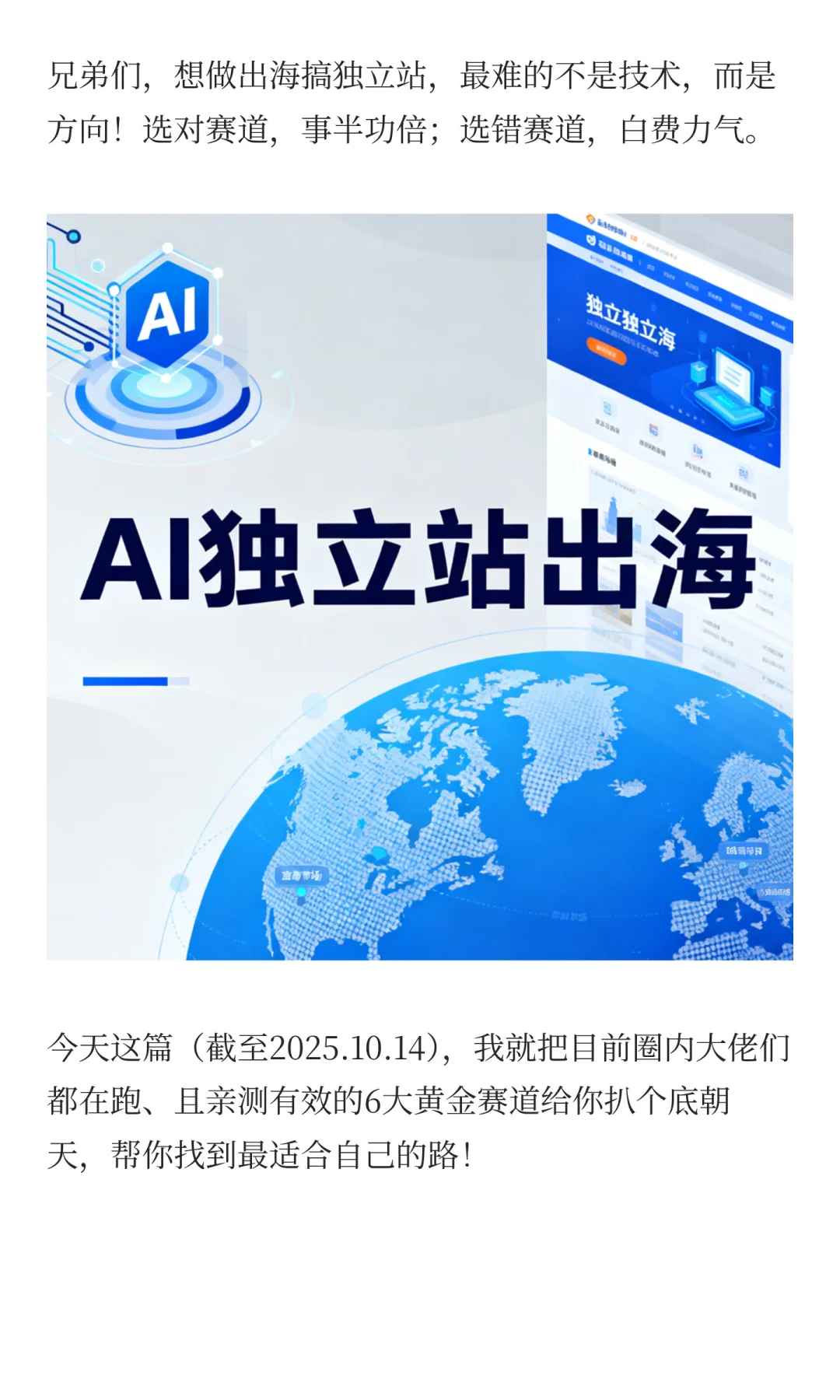 海外独立站做什么最赚钱？6大黄金赛道解析