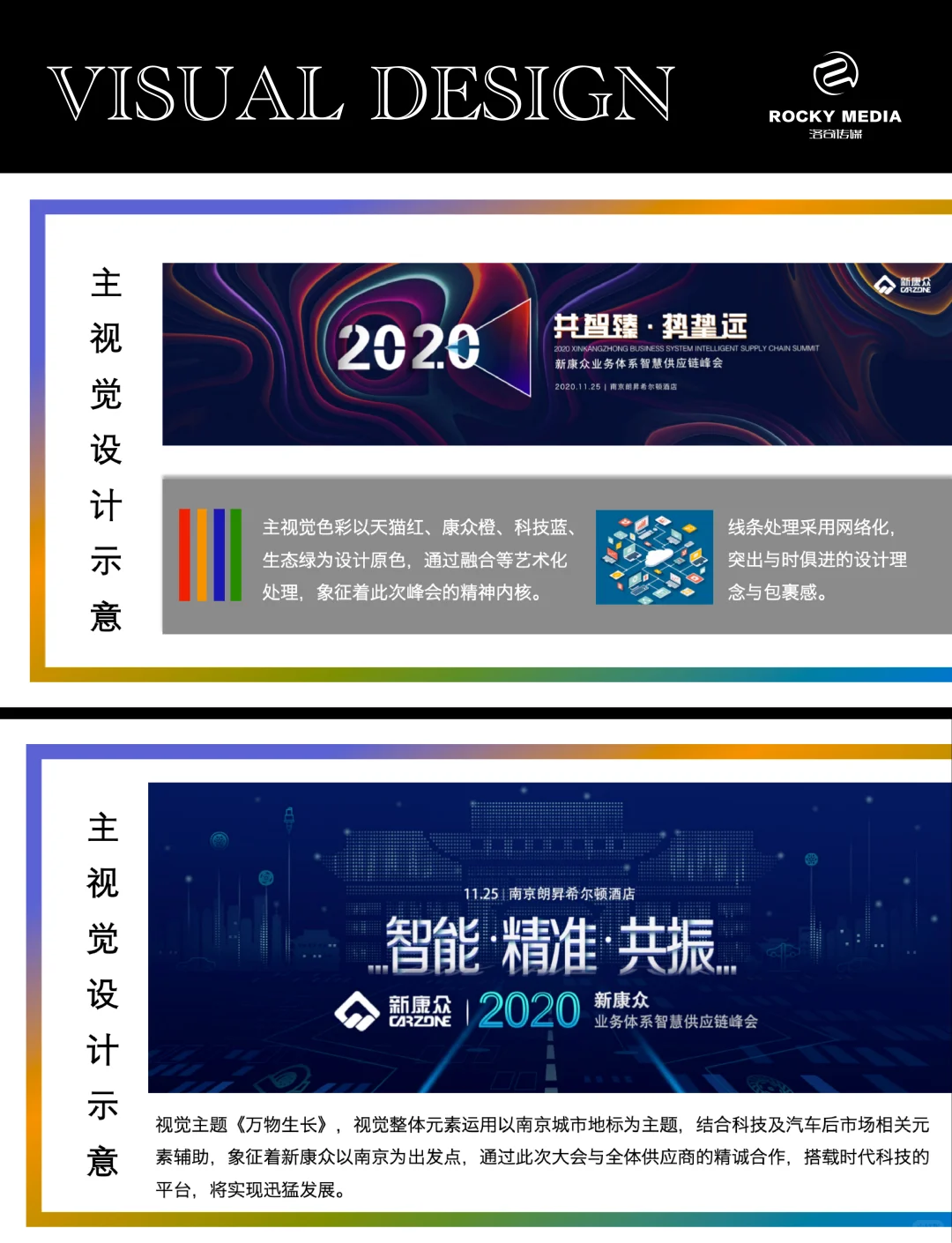 ✨案例分享 |汽车供应链峰会舞美设计