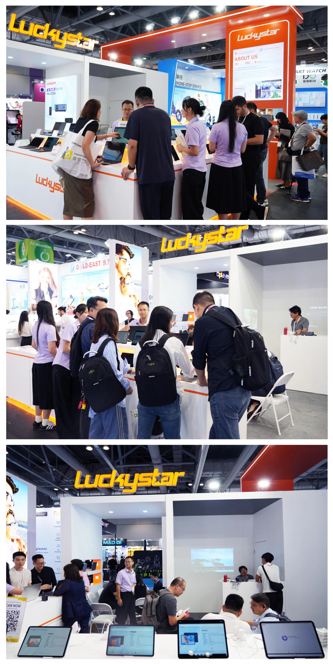 吉祥星科技亮相香港环球资源移动电子展