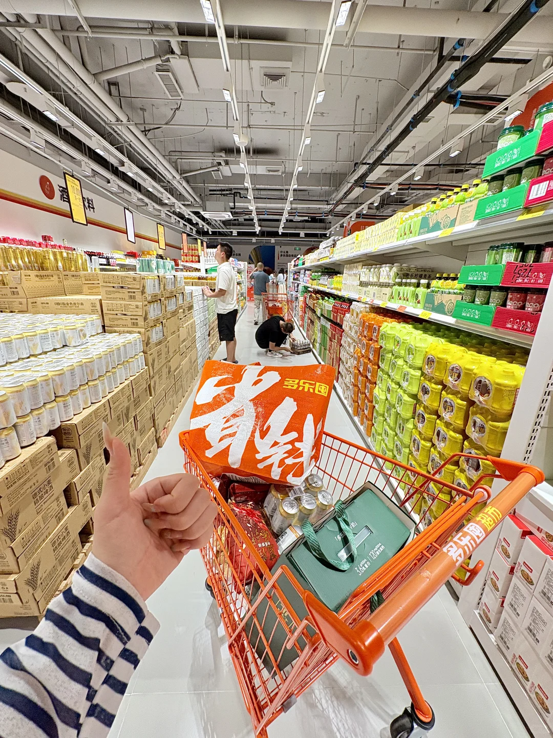郑州新开的！！！2000平仓储超市！！好好逛??