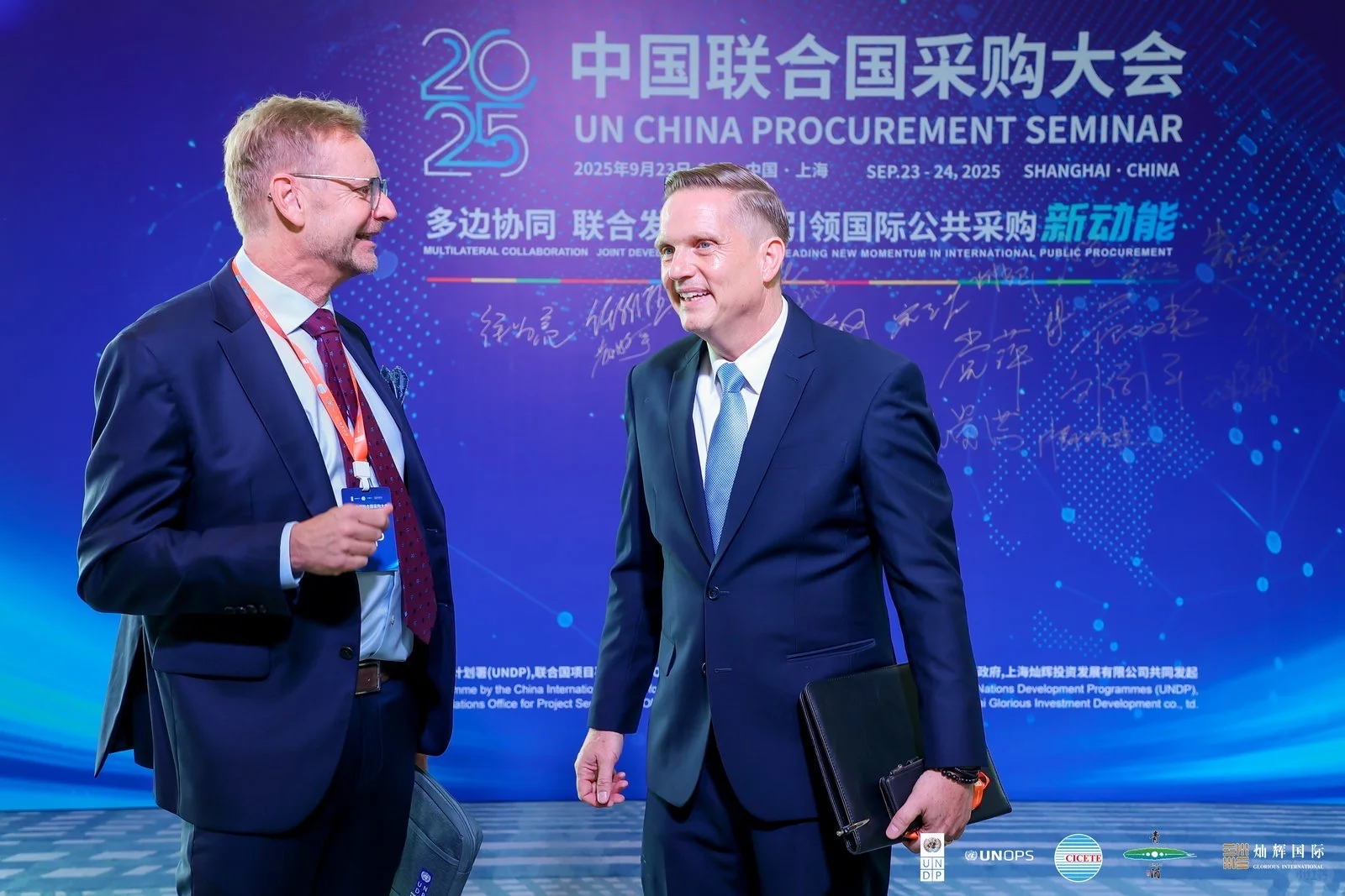 这可是联合国啊|成为供应商快三年了哦