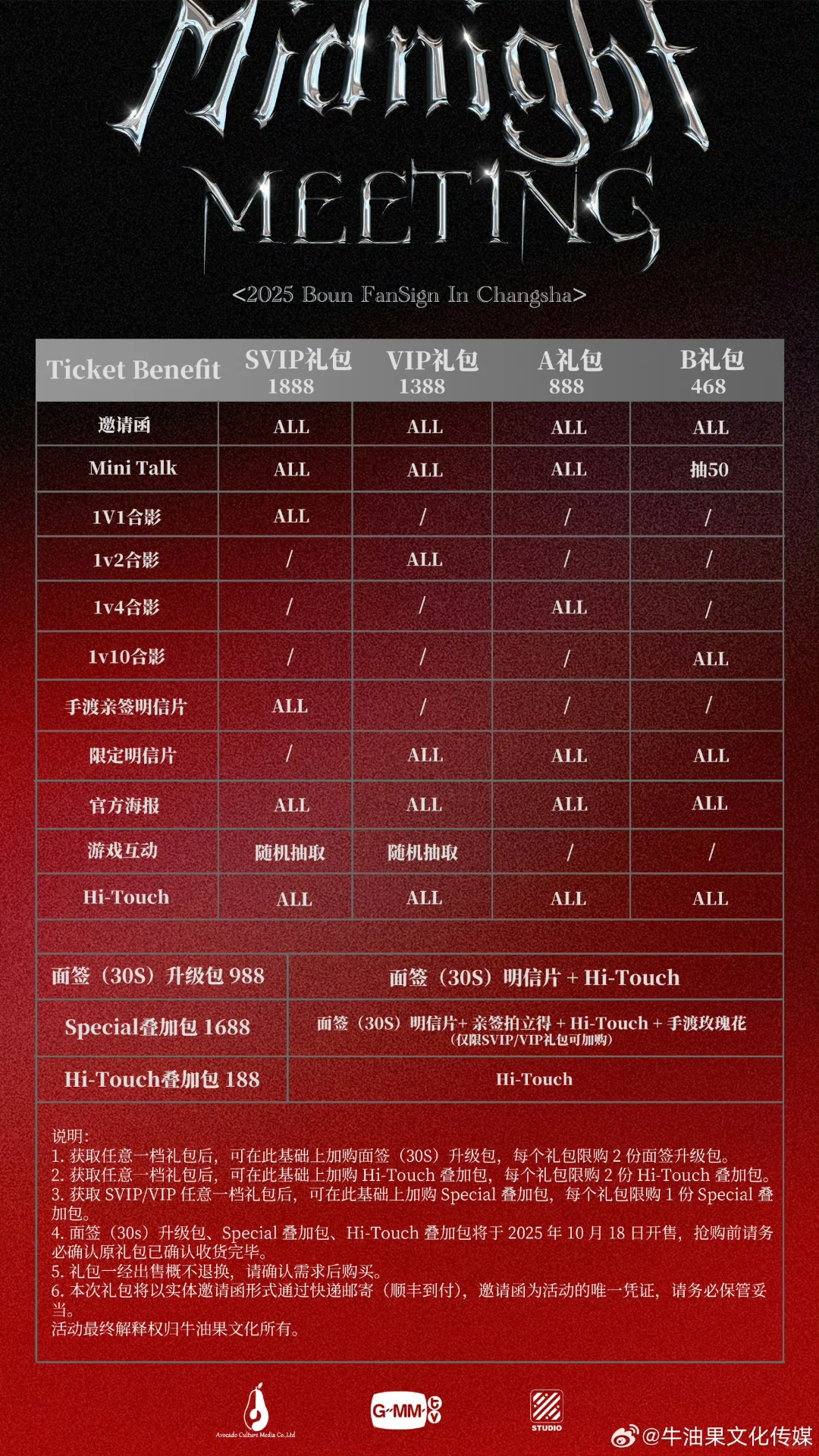 BounPrem文总包包长沙见面会官宣✅