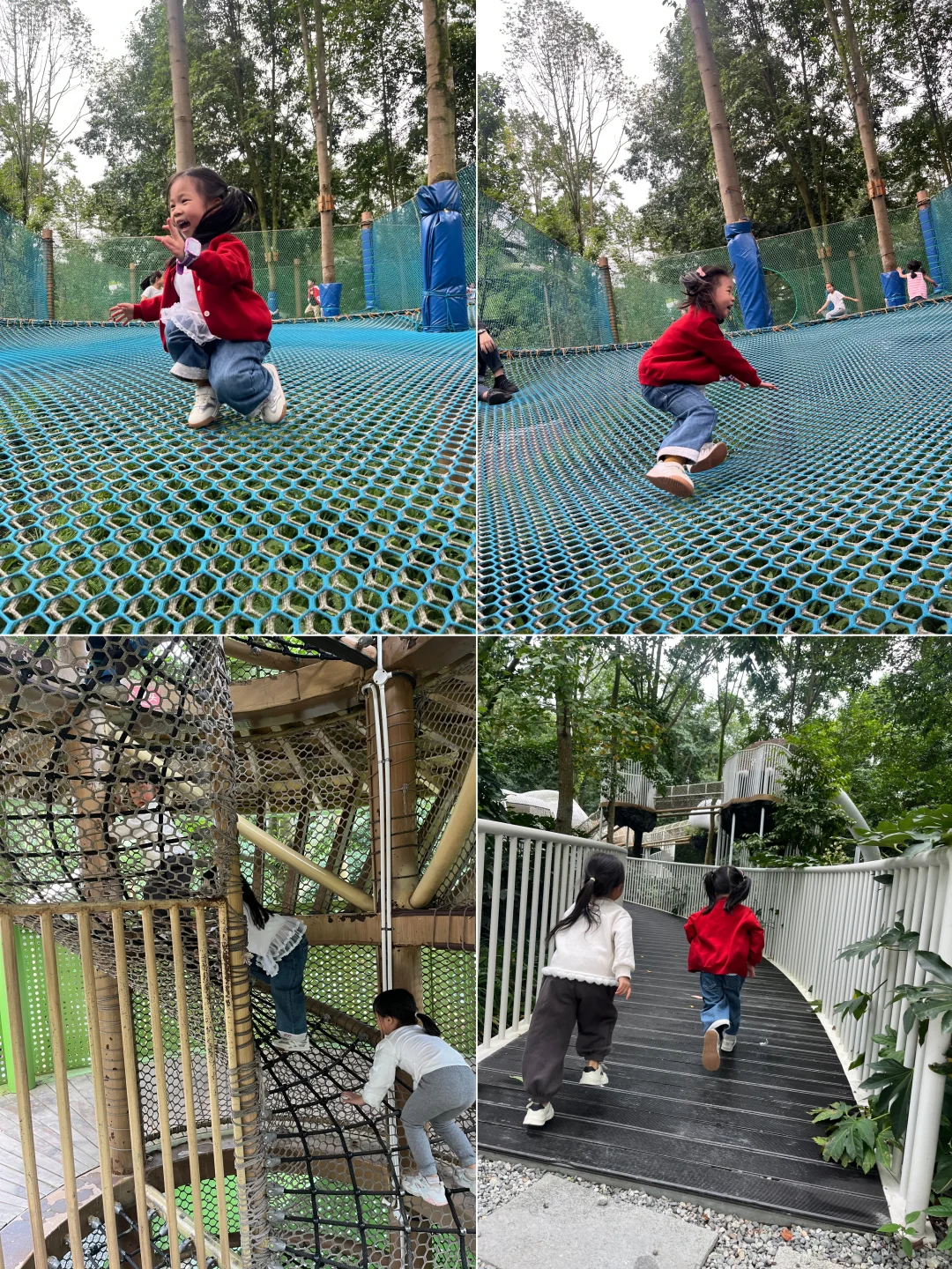 谁懂啊！温江藏在森林里的宝藏游乐园?