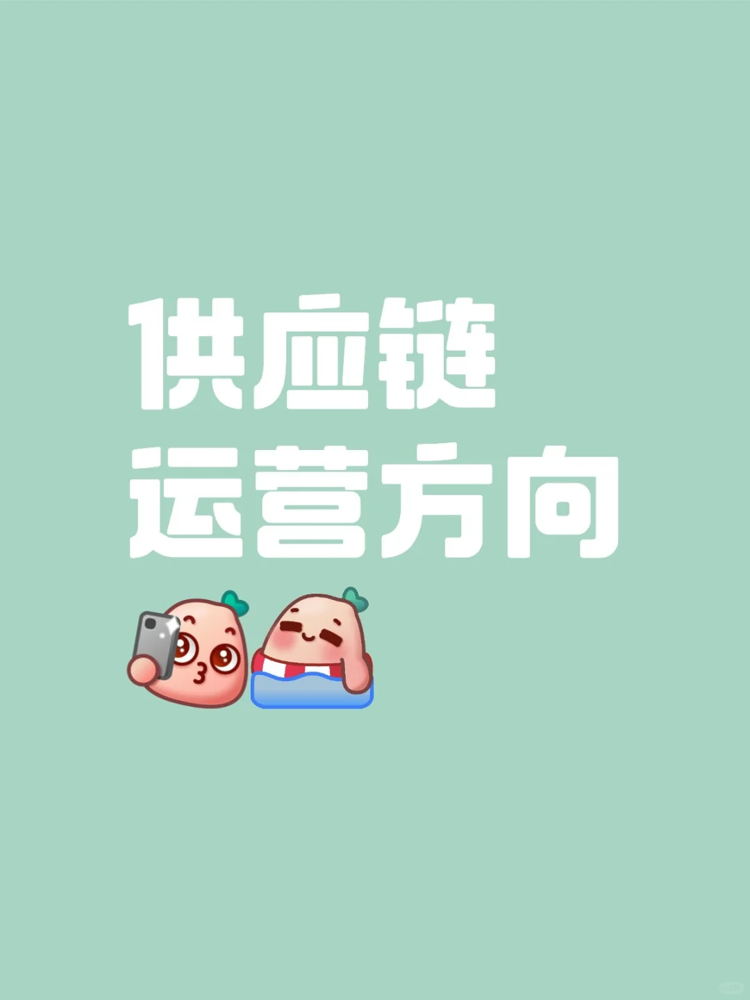 关于供应链运营